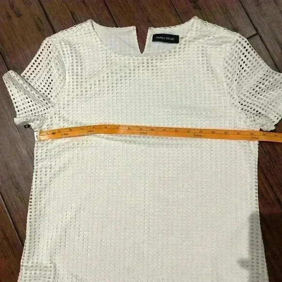 Ivanka Trump T-shirt  blouse Medium white - Picture 4 of 6